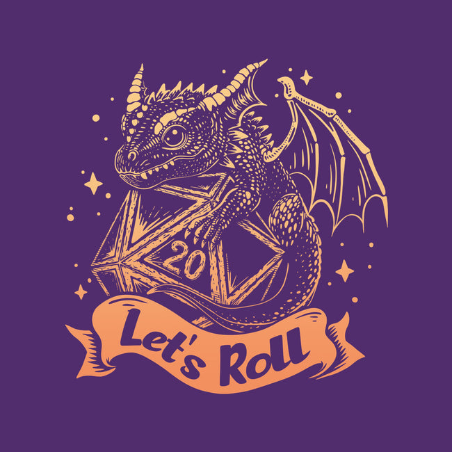 Let's Roll Dragon-none zippered laptop sleeve-marsdkart