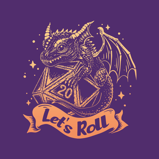 Let's Roll Dragon-none adjustable tote bag-marsdkart