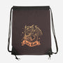 Let's Roll Dragon-none drawstring bag-marsdkart
