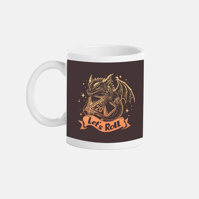 Let's Roll Dragon-none mug drinkware-marsdkart