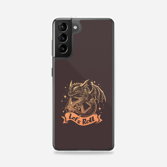 Let's Roll Dragon-samsung snap phone case-marsdkart