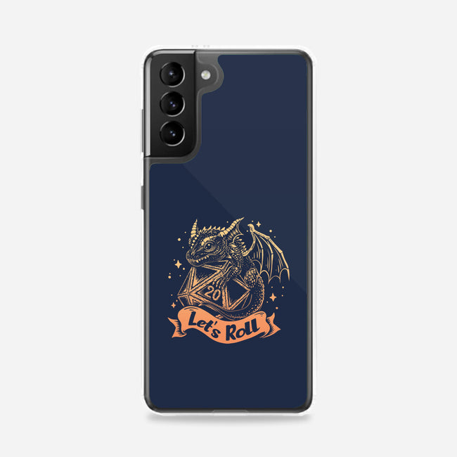 Let's Roll Dragon-samsung snap phone case-marsdkart