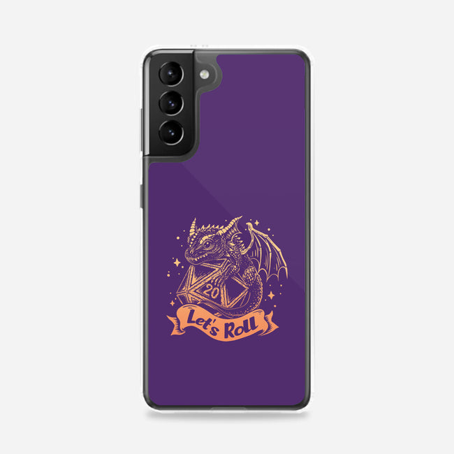 Let's Roll Dragon-samsung snap phone case-marsdkart