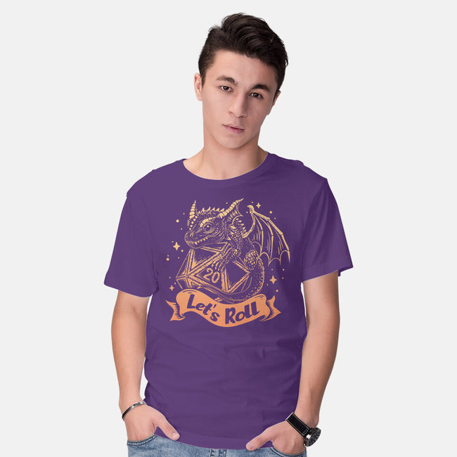 Let's Roll Dragon-mens basic tee-marsdkart