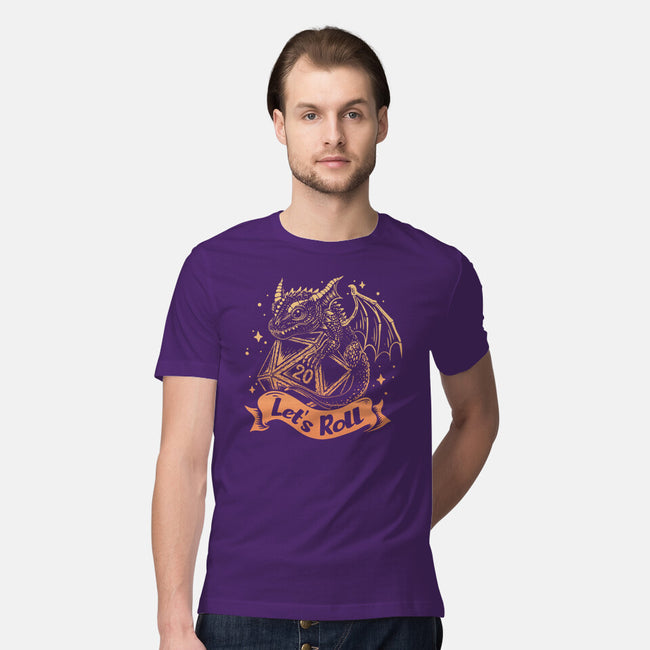 Let's Roll Dragon-mens premium tee-marsdkart