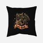 Let's Roll Dragon-none removable cover w insert throw pillow-marsdkart