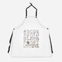Cat Alphabet-unisex kitchen apron-Vallina84