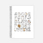 Cat Alphabet-none dot grid notebook-Vallina84