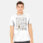 Cat Alphabet-mens heavyweight tee-Vallina84
