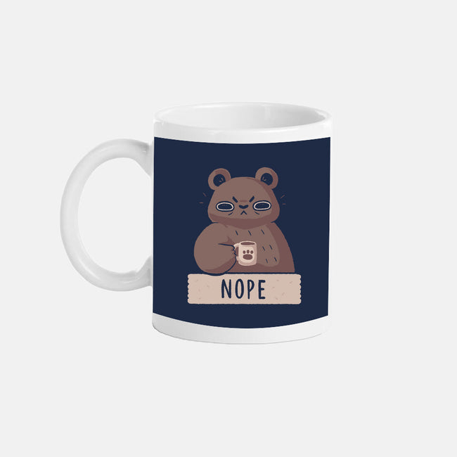 Nope Bear-none mug drinkware-xMorfina