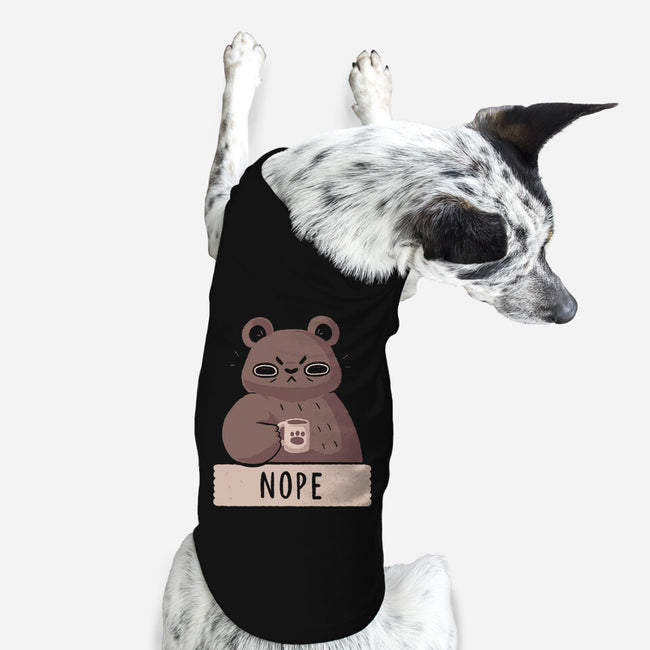 Nope Bear-dog basic pet tank-xMorfina
