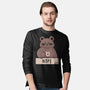 Nope Bear-mens long sleeved tee-xMorfina