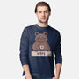 Nope Bear-mens long sleeved tee-xMorfina