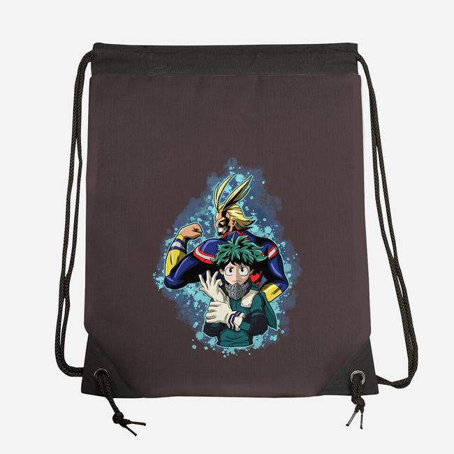 Past And Future-none drawstring bag-nickzzarto