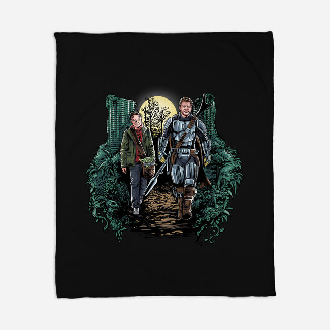 The Last of Mandalorians-none fleece blanket-zascanauta