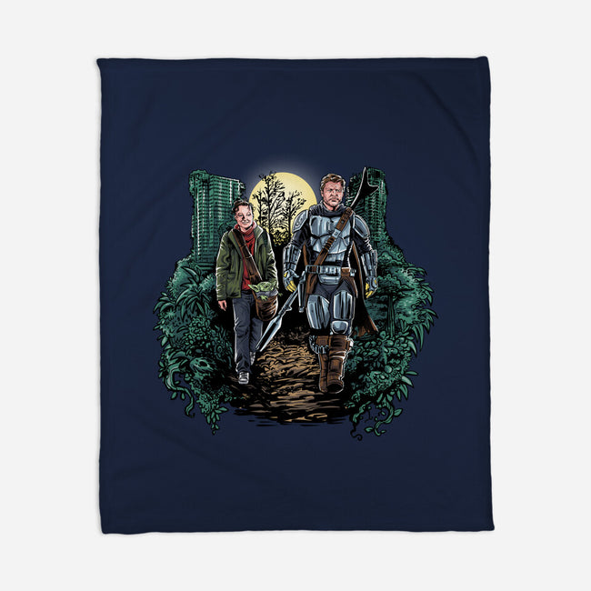 The Last of Mandalorians-none fleece blanket-zascanauta