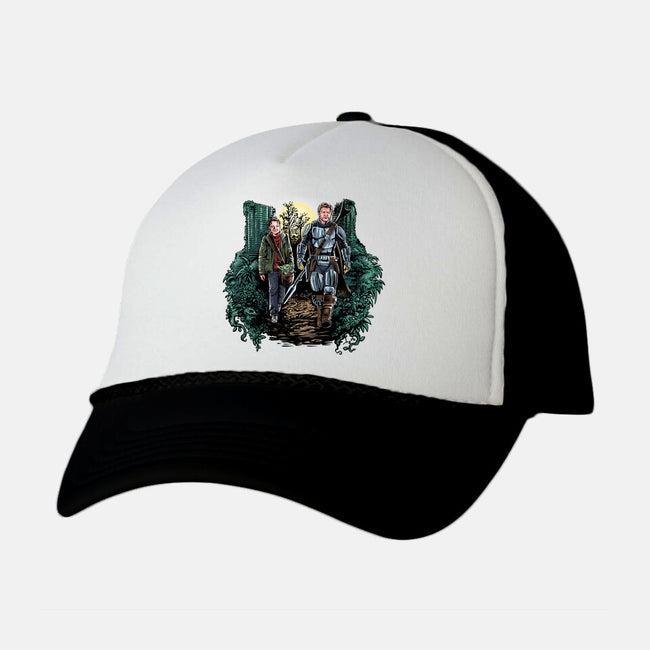 The Last of Mandalorians-unisex trucker hat-zascanauta