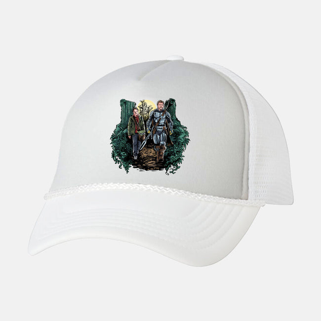 The Last of Mandalorians-unisex trucker hat-zascanauta