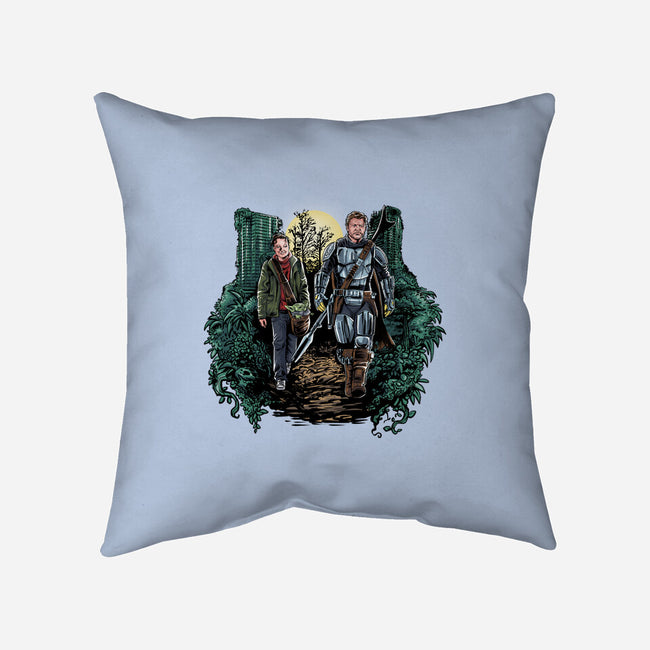 The Last of Mandalorians-none removable cover w insert throw pillow-zascanauta