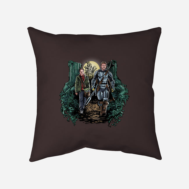 The Last of Mandalorians-none removable cover w insert throw pillow-zascanauta