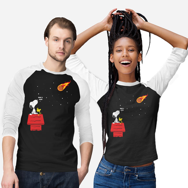 Make A Wish-unisex baseball tee-turborat14