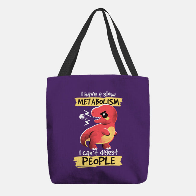 Can't Digest People-none basic tote bag-NemiMakeit