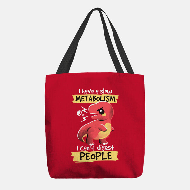 Can't Digest People-none basic tote bag-NemiMakeit