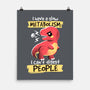 Can't Digest People-none matte poster-NemiMakeit