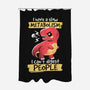Can't Digest People-none polyester shower curtain-NemiMakeit