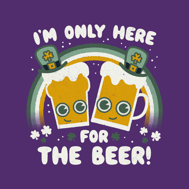 Here For The Beers-womens fitted tee-Weird & Punderful