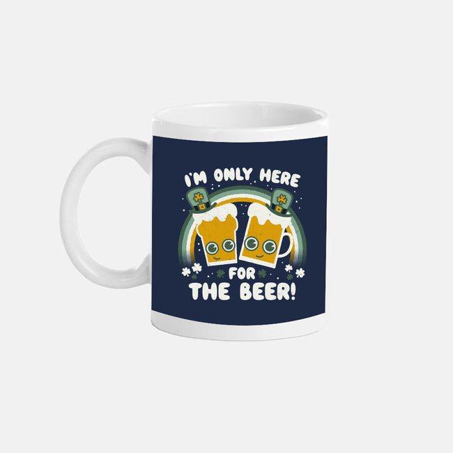 Here For The Beers-none mug drinkware-Weird & Punderful