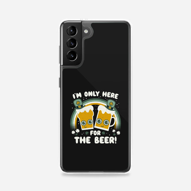 Here For The Beers-samsung snap phone case-Weird & Punderful
