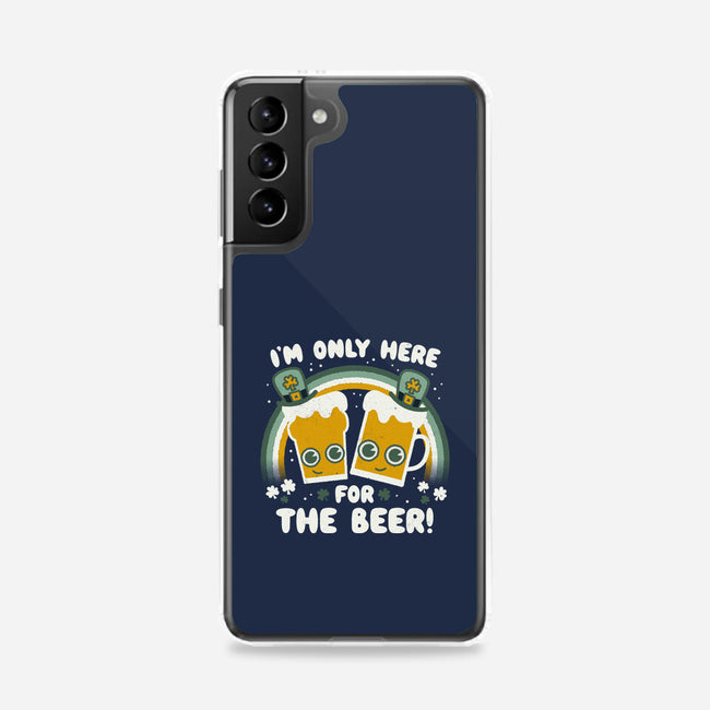 Here For The Beers-samsung snap phone case-Weird & Punderful