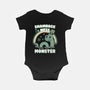 Shamrock Ness Monster-baby basic onesie-Weird & Punderful