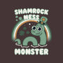 Shamrock Ness Monster-none matte poster-Weird & Punderful