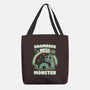 Shamrock Ness Monster-none basic tote bag-Weird & Punderful