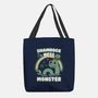 Shamrock Ness Monster-none basic tote bag-Weird & Punderful