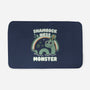 Shamrock Ness Monster-none memory foam bath mat-Weird & Punderful