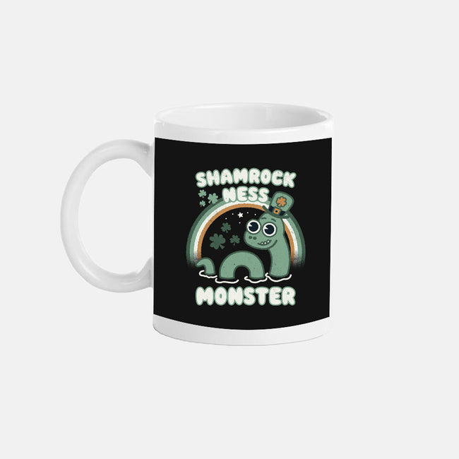 Shamrock Ness Monster-none mug drinkware-Weird & Punderful