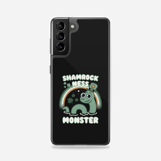 Shamrock Ness Monster-samsung snap phone case-Weird & Punderful