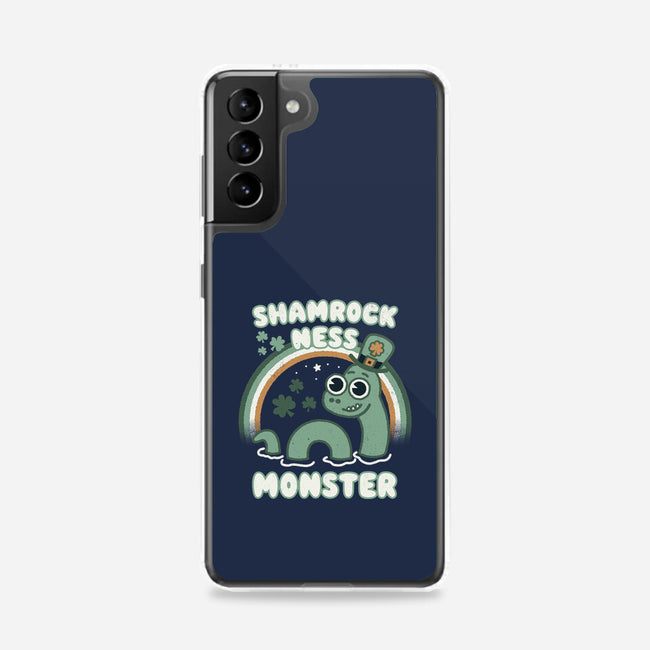 Shamrock Ness Monster-samsung snap phone case-Weird & Punderful