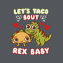 Let's Taco Bout Rex-unisex basic tank-Weird & Punderful