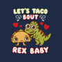 Let's Taco Bout Rex-unisex basic tank-Weird & Punderful