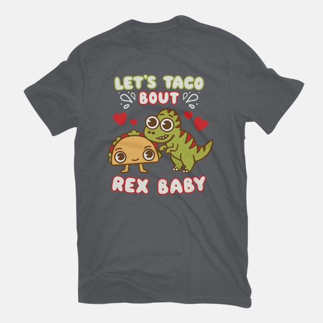 Let's Taco Bout Rex-unisex basic tee-Weird & Punderful