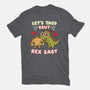 Let's Taco Bout Rex-unisex basic tee-Weird & Punderful