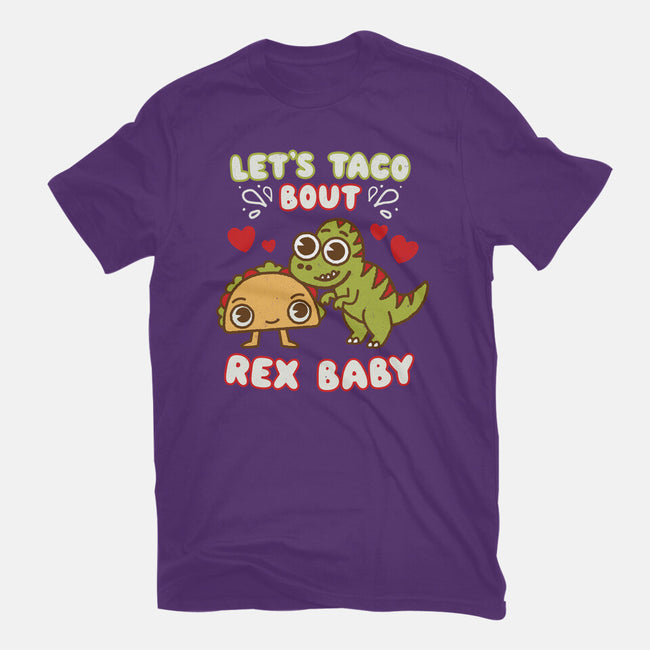 Let's Taco Bout Rex-youth basic tee-Weird & Punderful