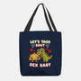 Let's Taco Bout Rex-none basic tote bag-Weird & Punderful