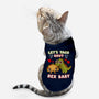 Let's Taco Bout Rex-cat basic pet tank-Weird & Punderful