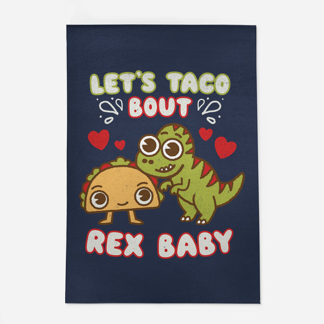 Let's Taco Bout Rex-none indoor rug-Weird & Punderful