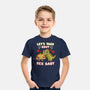 Let's Taco Bout Rex-youth basic tee-Weird & Punderful